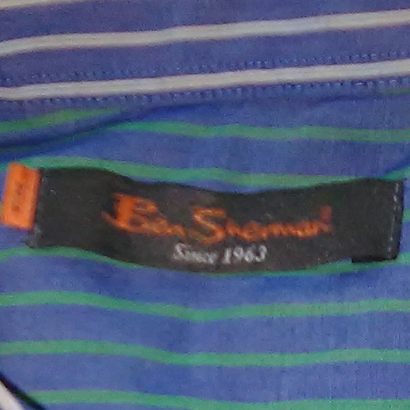 Ben Sherman XL Striped Long Sleeve Button Down - Picture 4 of 4